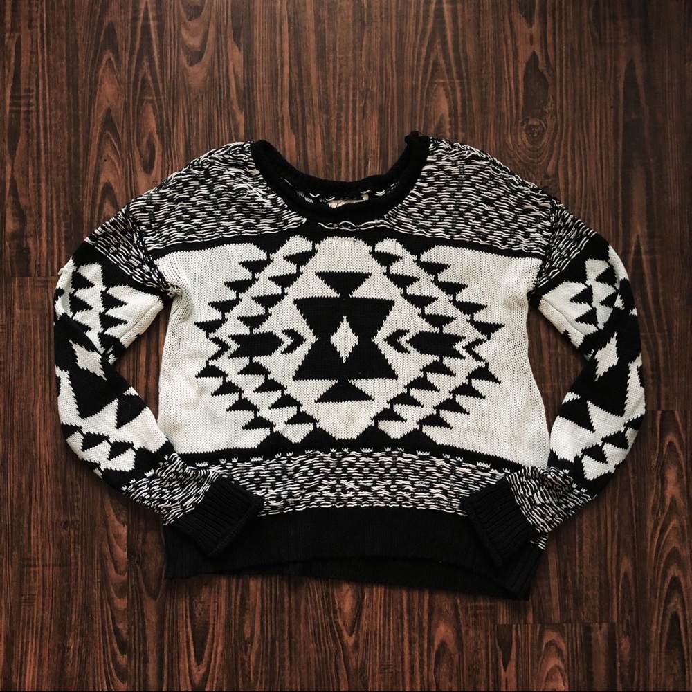 pacsun LA hearts patterned knit sweater